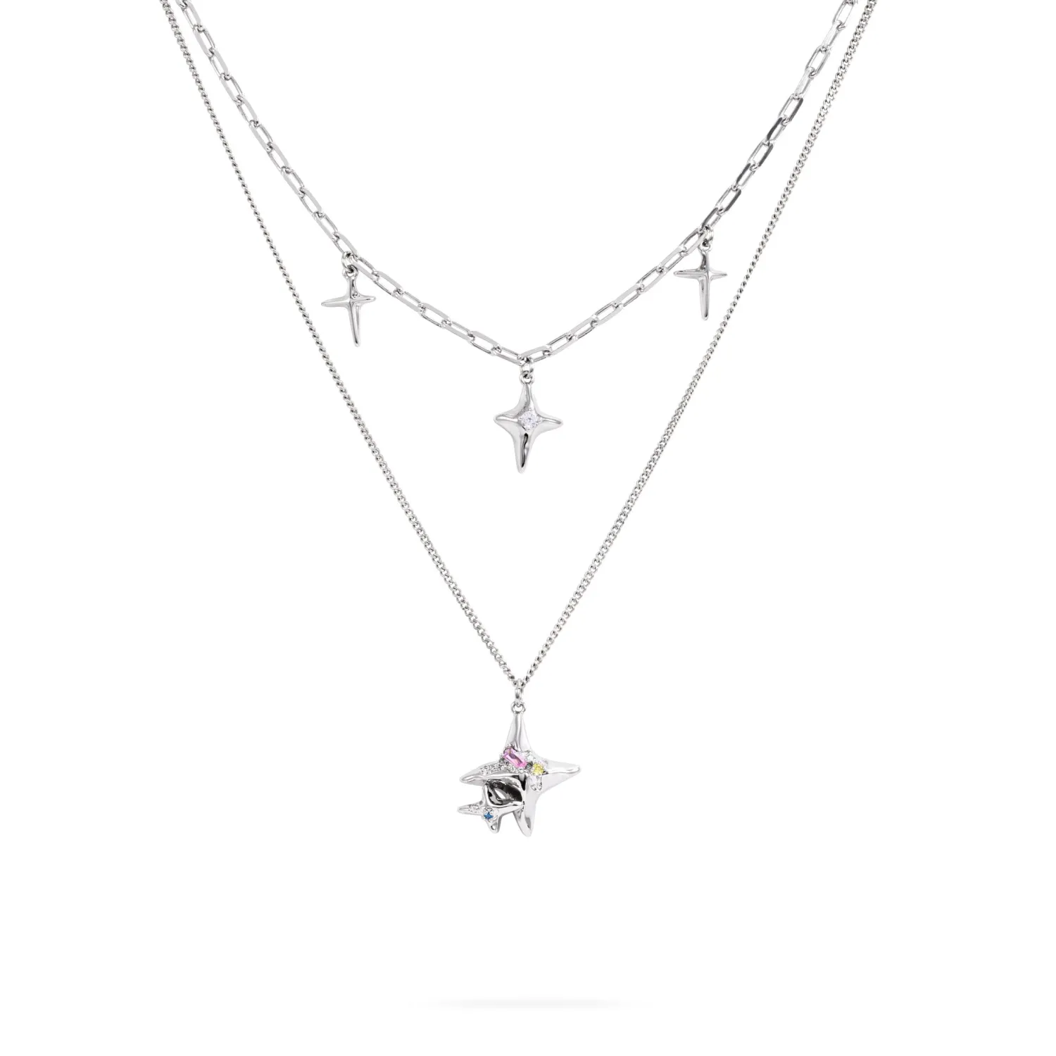 PIONEER XIANFENGSHIPIN AURORA NECKLACE SILVER Sale