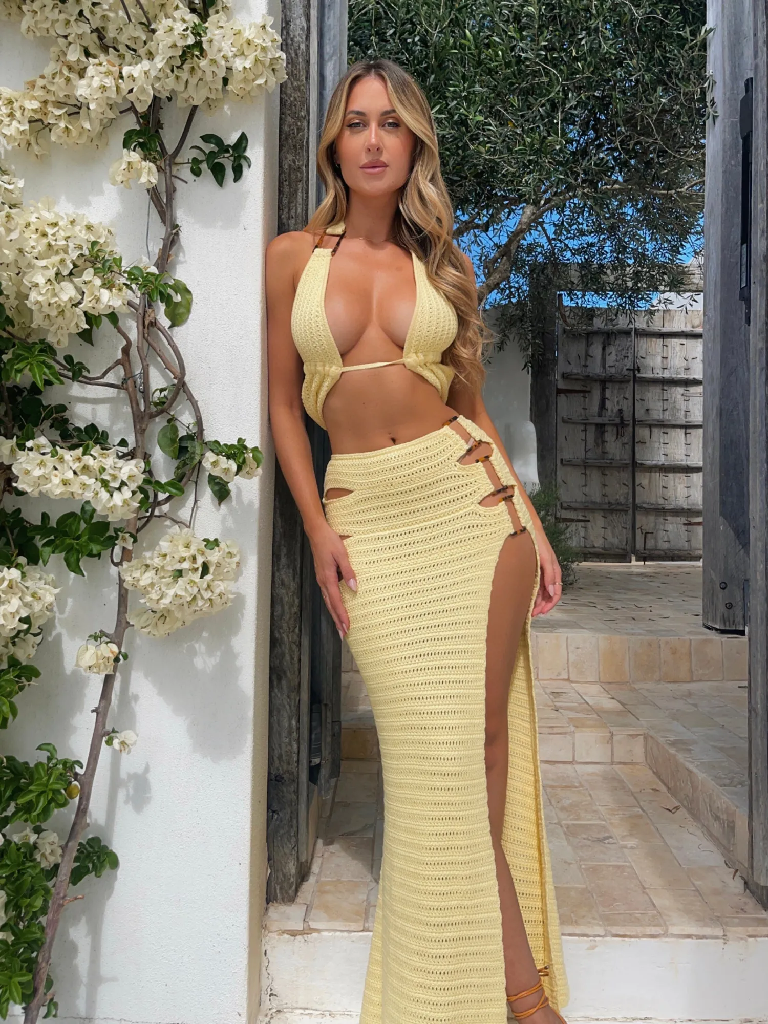 BOSDA CELESTE MAXI SKIRT LEMON Store