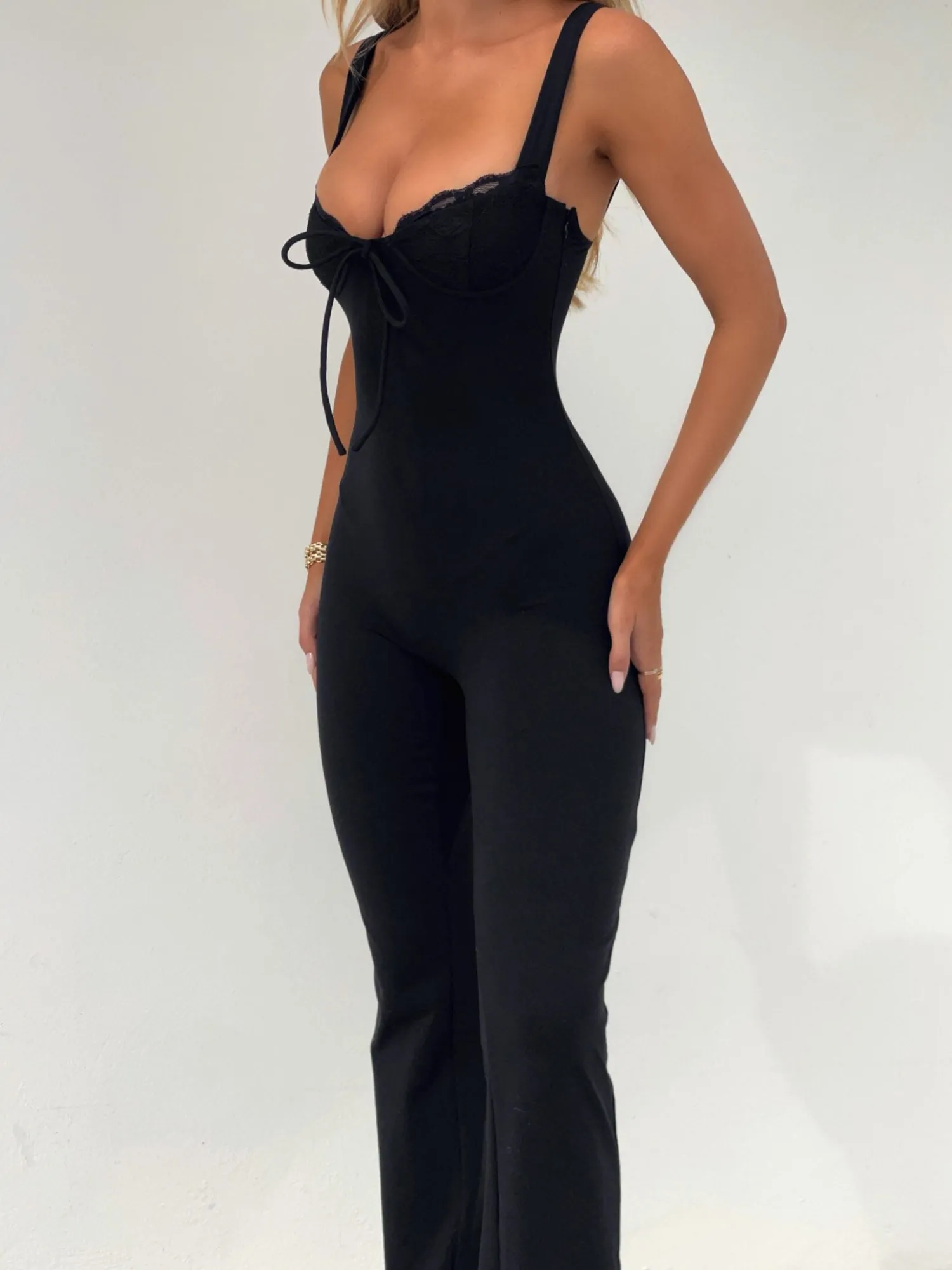 Dali Factory DIONNE JUMPSUIT BLACK Best