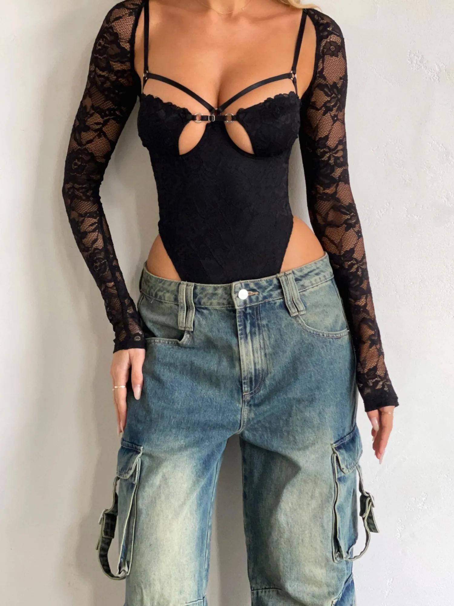 Dali Factory KAMILAH BODYSUIT BLACK Flash Sale